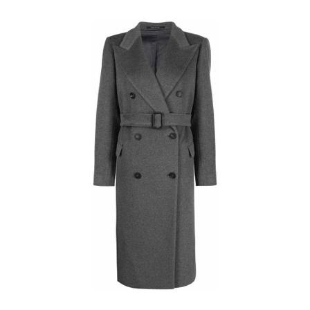 Tagliatore Double Kappa C/Bälte Jole grå, Dam Trenchcoats, Dam, Storlek: S