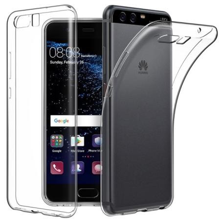 Huawei P10 Stöttåligt Genomskinligt Skal Simple Transparent