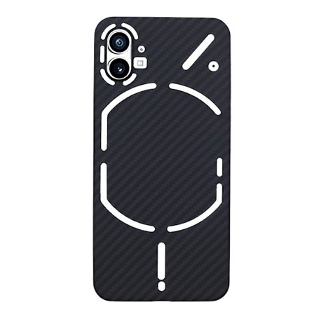 Til Nothing Phone 2 Cover, Slankt Carbon Fiber Cover Kompatibelt Nothing Phone 2 Aramid Fiber Materialer Ultratyndt Stødsikkert