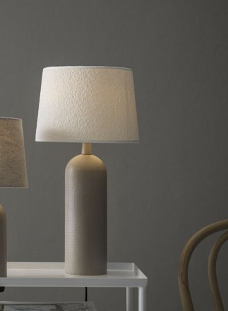 Riley bordlampe H38 - beige
