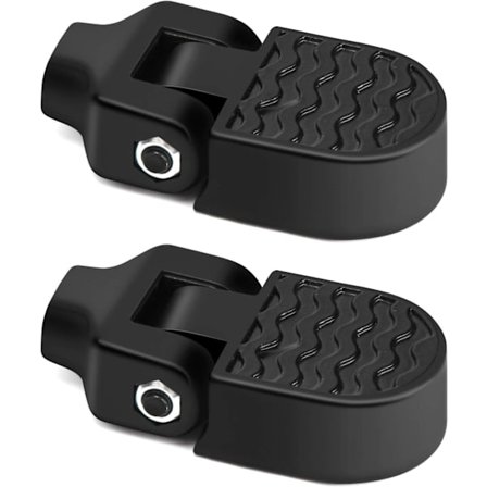 1 Par Mini Cykel Bakpedaler, 8 x 4cm, Aluminiumlegering Vikbar, N