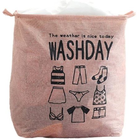 Brettsom Foldbar Tøykurv - Organiser Klær, Oppbevaring, Sortering