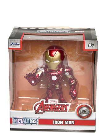 Jada Toys Marvel 4" Ironman Figure - Red - ONE SIZE