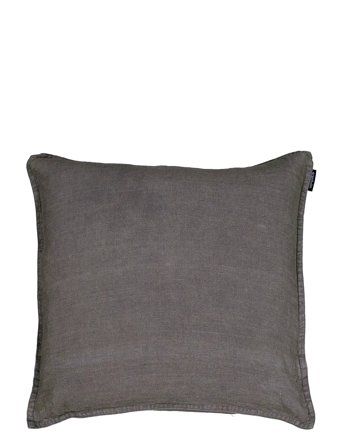 Gripsholm Cushion Cover Washed Linen Toast 50X50 - Grey - 50X50CM