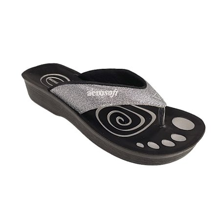 Sandaler Aerosoft modell 825 med glitter