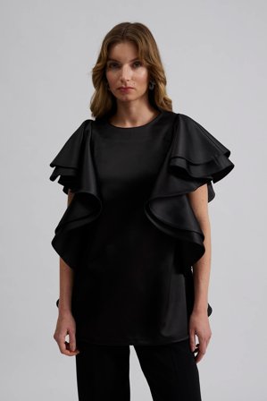 Malina - Ada blouse - M - Black