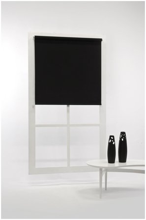 Hasta - Mørklæggende rullegardin - Sort - Rullegardiner - 120 - Fra Homeroom