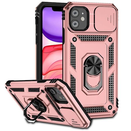 iPhone 12 mini - Maxat Skydd och Stil med Skal och 360° Ringhållare