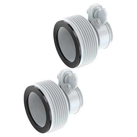 Slangadapter för pool, slangadapter med gänga, poolslang