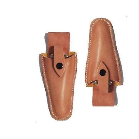 Aitoa lehmännahkaa Puutarhan leikkaussaksien nahkakotelo Lehmännahkaa Hedelmäoksasakset Kotelo 2kpl