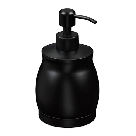 Sæbepumpe i rustfrit stål 390 ml