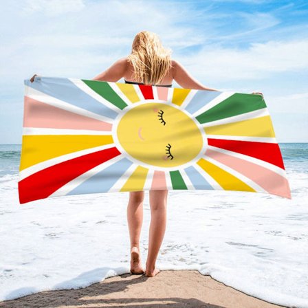 Strandhåndklæde Strandmåtte 1 1