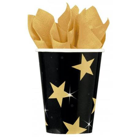Hollywood-mukit 8 kpl Black one size
