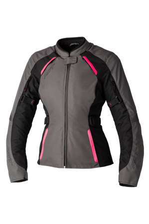 Giacca Moto Donna RST Ava Rosa Neon 16