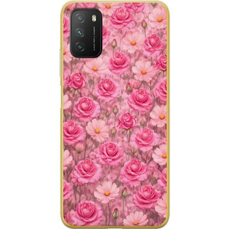 Yhteensopiva Puhelinkuori Xiaomi Poco M3 Petal Reverie Blush Rose