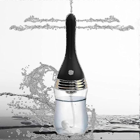 Automatisk Elektrisk Lavement Anal Douche Renser, genopladelig Anti-tilbagestrømning Silikone