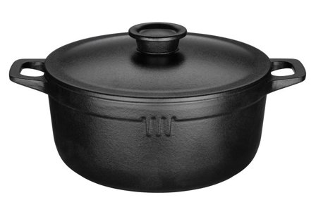 Fiskars Brasserie Støpejernsgryte med lokk 5,5L