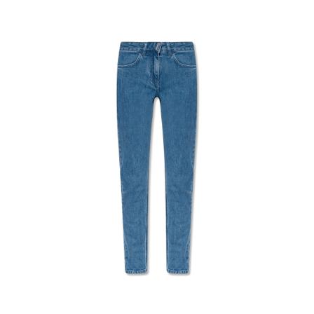Givenchy, Jeans with logo Blauw, Dames, Maat:W27
