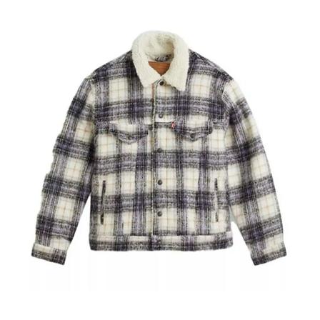 Levi's, Jackets Grijs, Heren, Maat:L,polyester