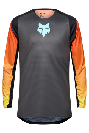 Maillot Cross FOX Flexair Grid Noir/Orange L