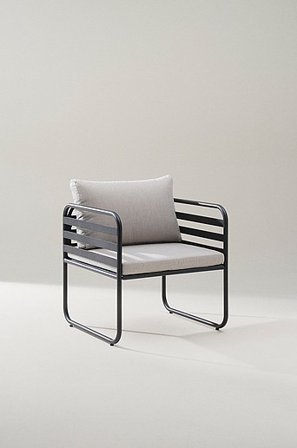 Jotex - Loungestoel Zwart Zwart - CADIZ - Koop Loungemeubels bij Jotex