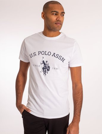 U.S. Polo Assn. Uspa T-Shirt Archibald Men - White - M