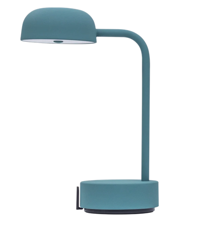 Kooduu Fokus Lampe Smoke-Teal Oppladbar H26
