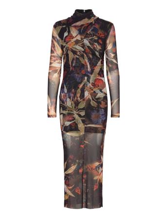 Tia Tippi Dress Dresses Evening Dresses Multi/mønstret AllSaints*Betinget Tilbud
