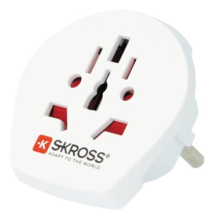 SKROSS Country Adapter World to Europe - strømkoblingsadapter