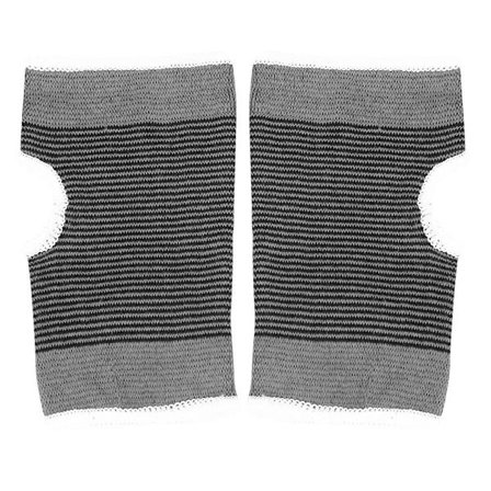 1 par Elastisk håndleddsbånd Håndledd Palm Brace Karpaltunnelsyndrom Basketball Fotball Sport Trening Beskytter Grå