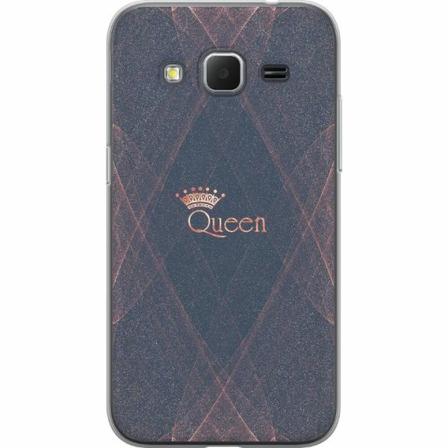 Samsung Galaxy Core Prime Mjukt Skal - Queen