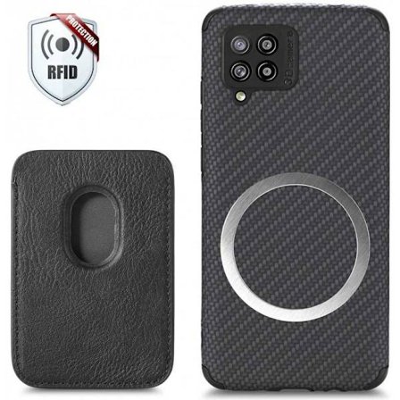 Iskunkestävä kuori Magsafe RFID:llä magneettikorttipidikkeellä A22 4G