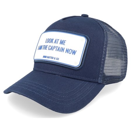 John Hatter & Co - Sininen trucker Lippis - Look At Me Navy Trucker @ Hatstore