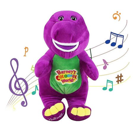 Barney's Toy Purple Dinosaur Doll I Love You Barney Benny Plush Toy Children Plush Toy
