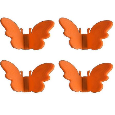 Butterfly Mini Silikon Grytlapp, Magnetiska Värmebeständiga Handskar För Alla Kastruller, Ugnar, Air Fryers För Kök [DB]
