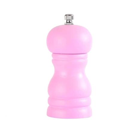 1 st Manuell Träpepparkvarn Hushållskeramisk Kärnpepparkvarn Saltbehållare Köksredskap För Hemmet (rosa)Rosa11.5*5CM Pink 11.5*5CM