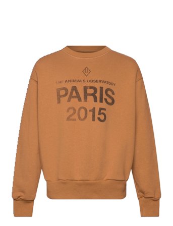 THE ANIMALS OBSERVATORY Sun Almond Brown Bear Sweatshirt - Brown - 8 Y