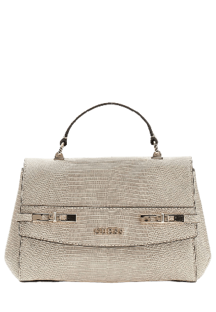 Guess MELINDA TOP HANDLE FLAP Handväskor Dam Beige ONESIZE