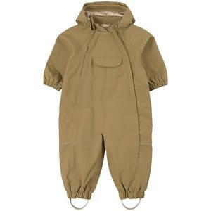 Wheat Heather Green Olly Tech Shell Coverall 74 cm - Coveralls - 74 cm - Green