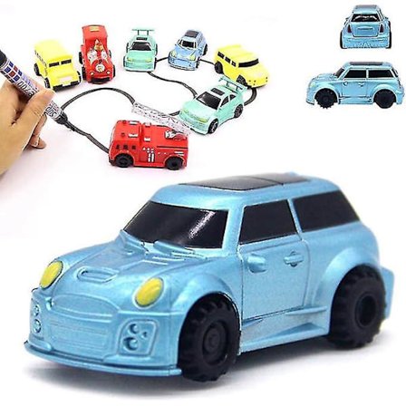 Följ-linjen induktiv bil, magiska induktiva bil lastbilsleksaker, skrivande induktionsteknisk bil