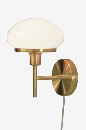 Aneta Lighting - Vegglampe New August - Messing - Vegglamper - Fra Homeroom