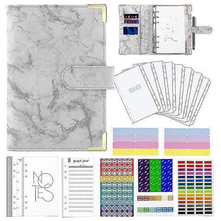 Budget Binder Plånbok För Kontantfyllning Pengaorganisatör Binder Budgetbok Planerare Binder Med Etikett