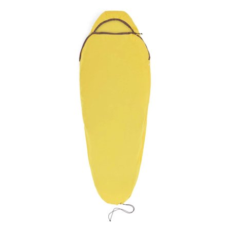 Sea to Summit Sleepliner Reactor Mummy with Drawcord Standard Yellow
