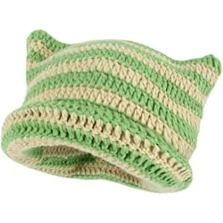 Naisten hatut Kissan pipo Vintage Naisten kettuhattu Grunge-asuste