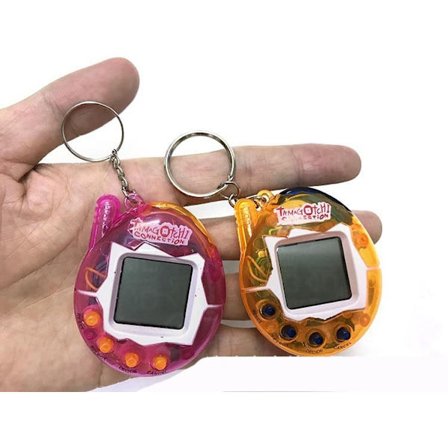 2 Pack Tamagotchi Virtual Pet Avaimenperä - Retro LCD digitaalinen peli lapsille, Mini elektroninen lelu lahja