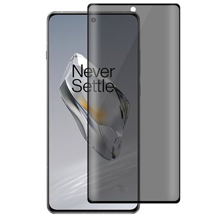 Skjermbeskytter for OnePlus 12 5G med Personvern, Sidelim, Herdet Glass, Anti-Spy Film db