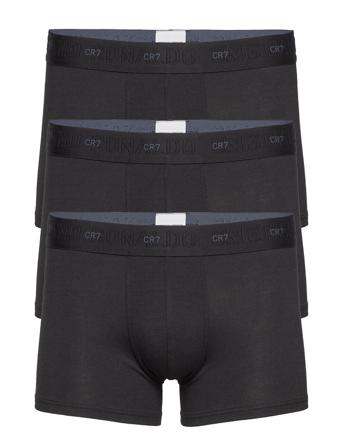 Cr7 Bamboo, Trunk 3-Pack Boxerkalsonger Svart CR7