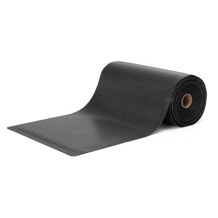 Heavy-duty anti-fatigue mat SUPER, full roll, 1220x18300 mm, black