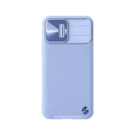 Iphone 13 Pro • Mobilskal • Nillkin Camshield Leather • Blå...