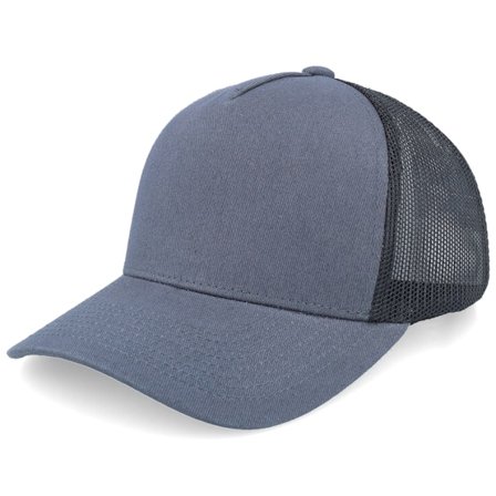 Kinder Equip - Grau trucker Cap - Kinder Dark Charcoal/Black A-frame Trucker @ Hatstore